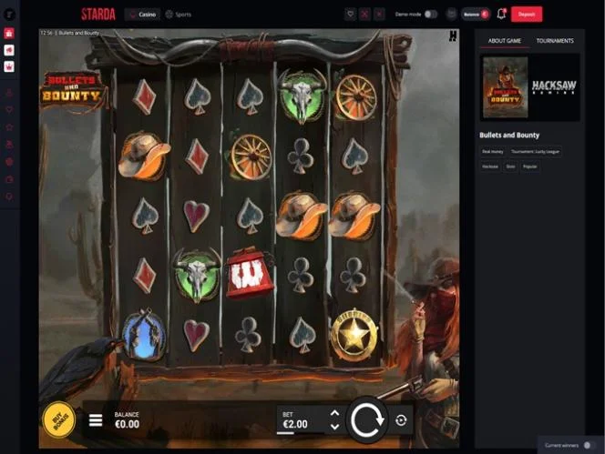 Starda Casino Zrzut ekranu 2